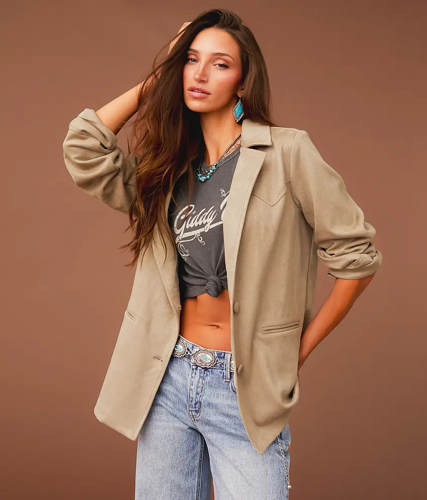 Fringe Blazer | Buckle