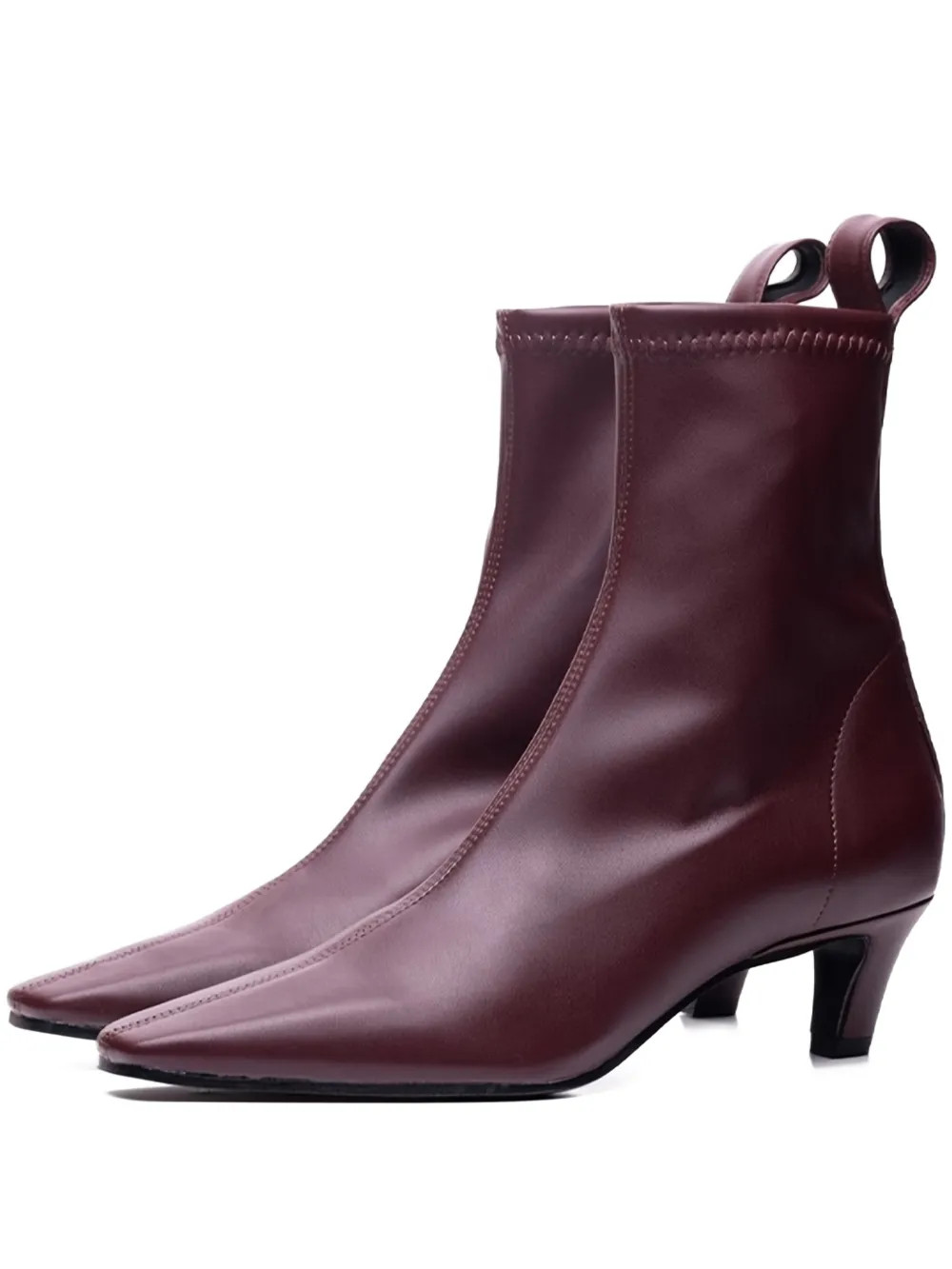 square-toe ankle boots | Farfetch Global