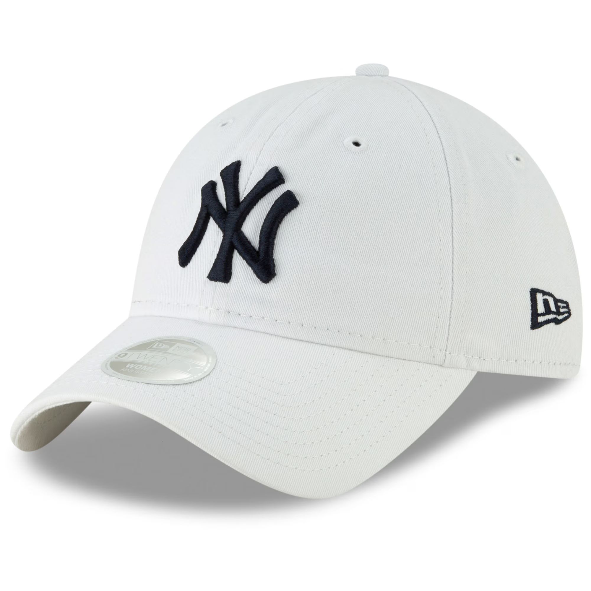 New York Yankees New Era Women's Core Classic 9TWENTY Adjustable Hat – White | Fanatics.com