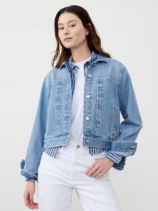 Denim Trucker Jacket | Banana Republic Factory