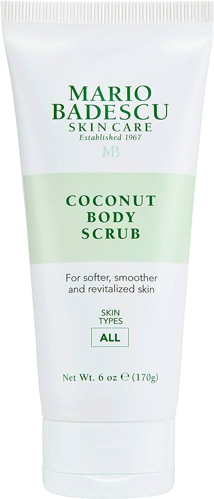 Mario Badescu Coconut Body Scrub for All Skin Types | Body Scrub that Softens and Smoothes |Formu... | Amazon (US)