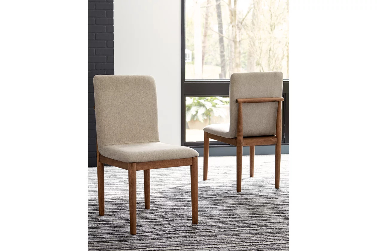 Isanti Upholstered Dining Chair
 (Set of 2) | Ashley