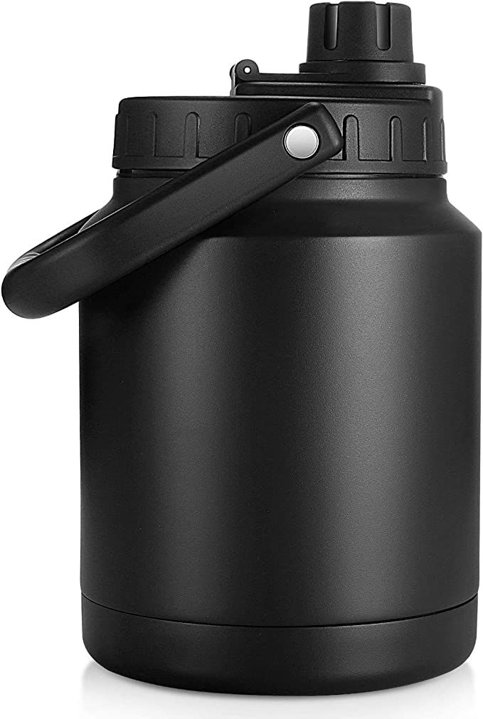 Sursip 64 Oz Insulated Water Jug,Half Gallon Vacuum Double-Walled Water Bottle, 18/8 Food-grade,T... | Amazon (US)
