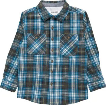 Sovereign Code Kids' Arin Plaid Button-Up Shirt | Nordstromrack | Nordstrom Rack