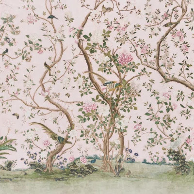 Schumacher X Mary Mcdonald Les Oiseaux Panel Set | Wayfair North America