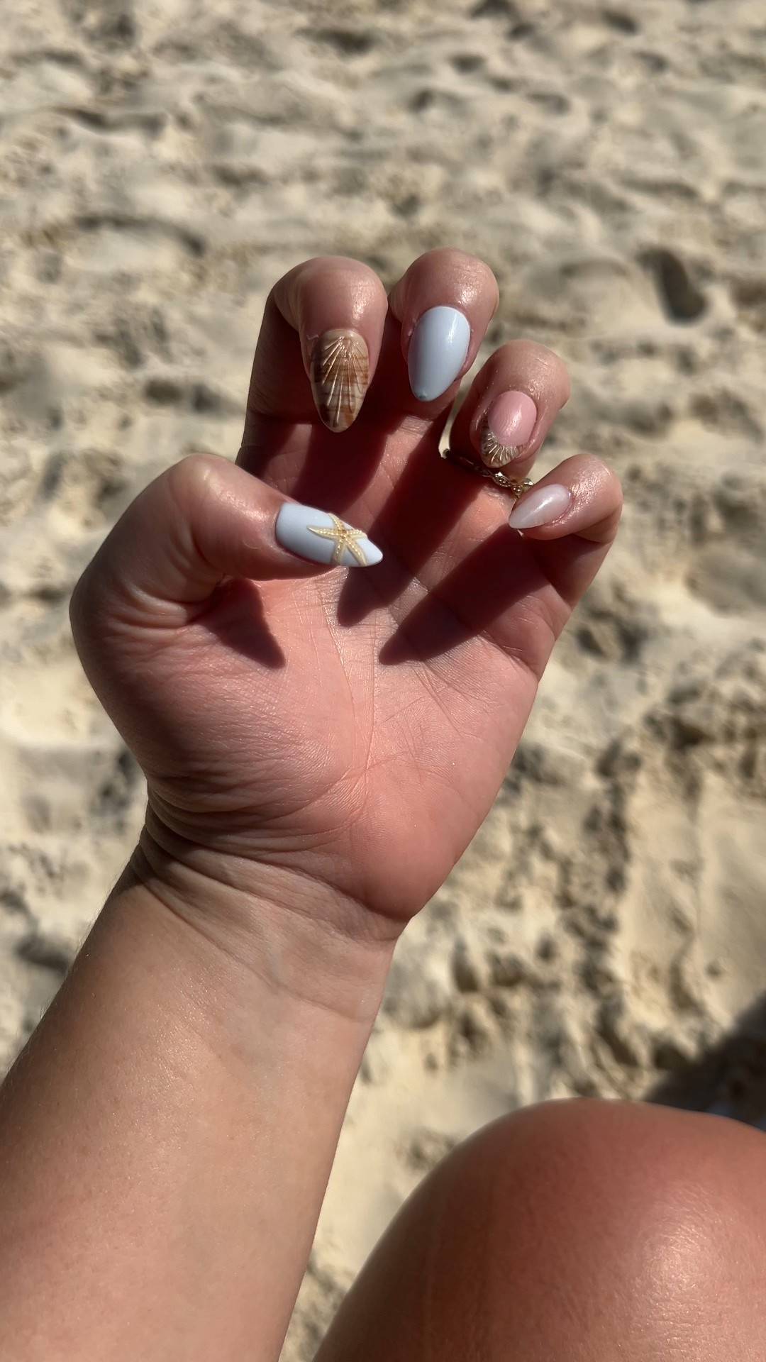Vacation press on nails from @glamnetic! I love to do press on nails instead of going to the nail salon because I’m so impatient and hateeee to sit there so this is a better more affordable option for me! 

#LTKgrwm #LTKSeasonal #LTKTravel