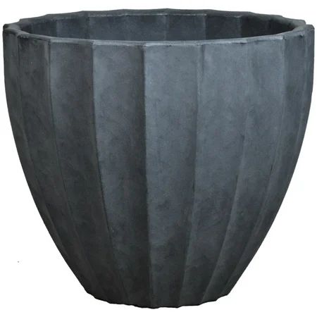 Better Homes & Gardens Northcroft 16"" Outdoor Planter - Gray | Walmart (US)