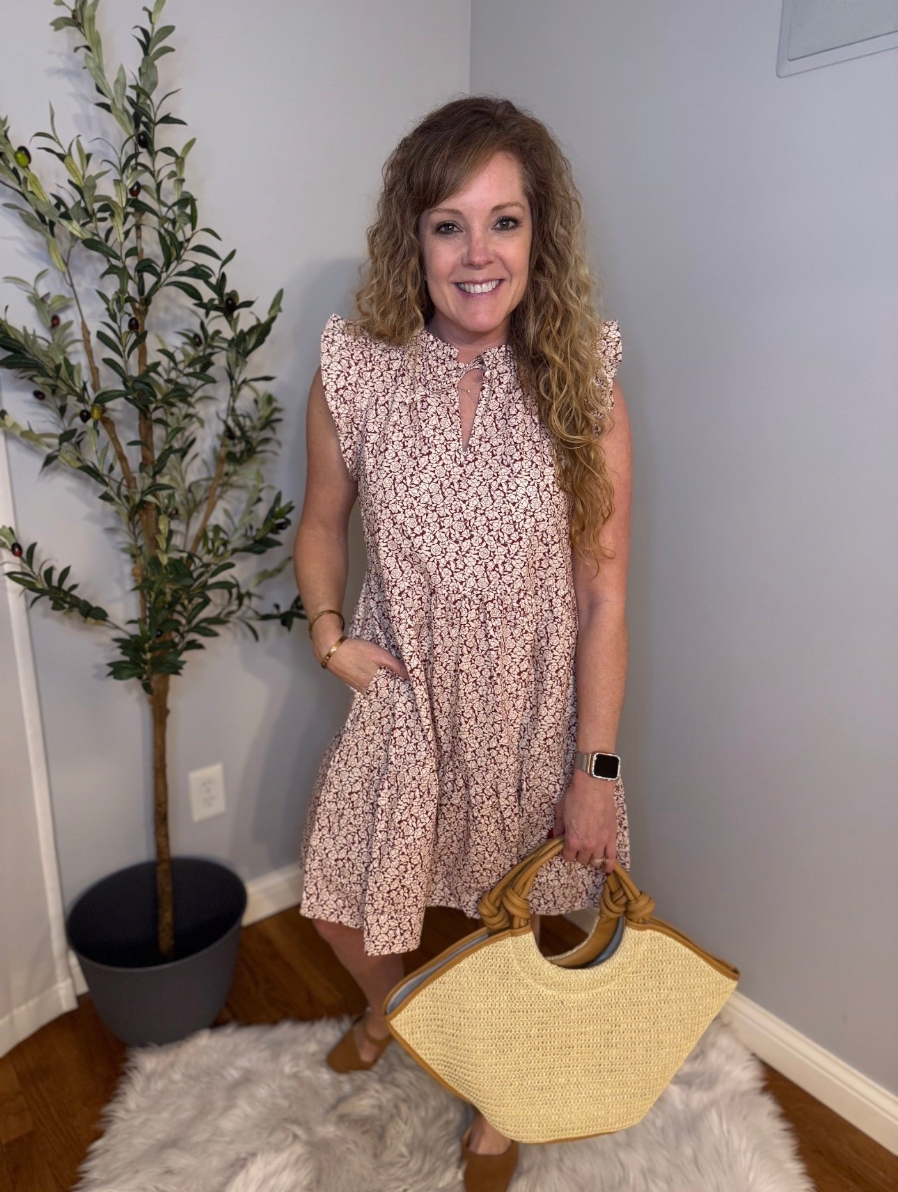 $20 Walmart flutter sleeve dress 

Dress- size smalll

@walmartstyle #walmartstyle #walmart 

#LTKWedding #LTKootd #LTKSeasonal