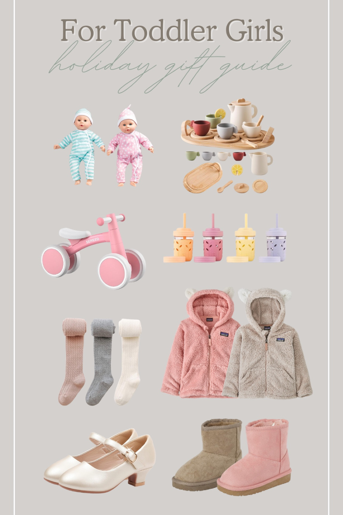 Toddler girl gift guide 

#LTKGiftGuide #LTKHoliday #LTKKids