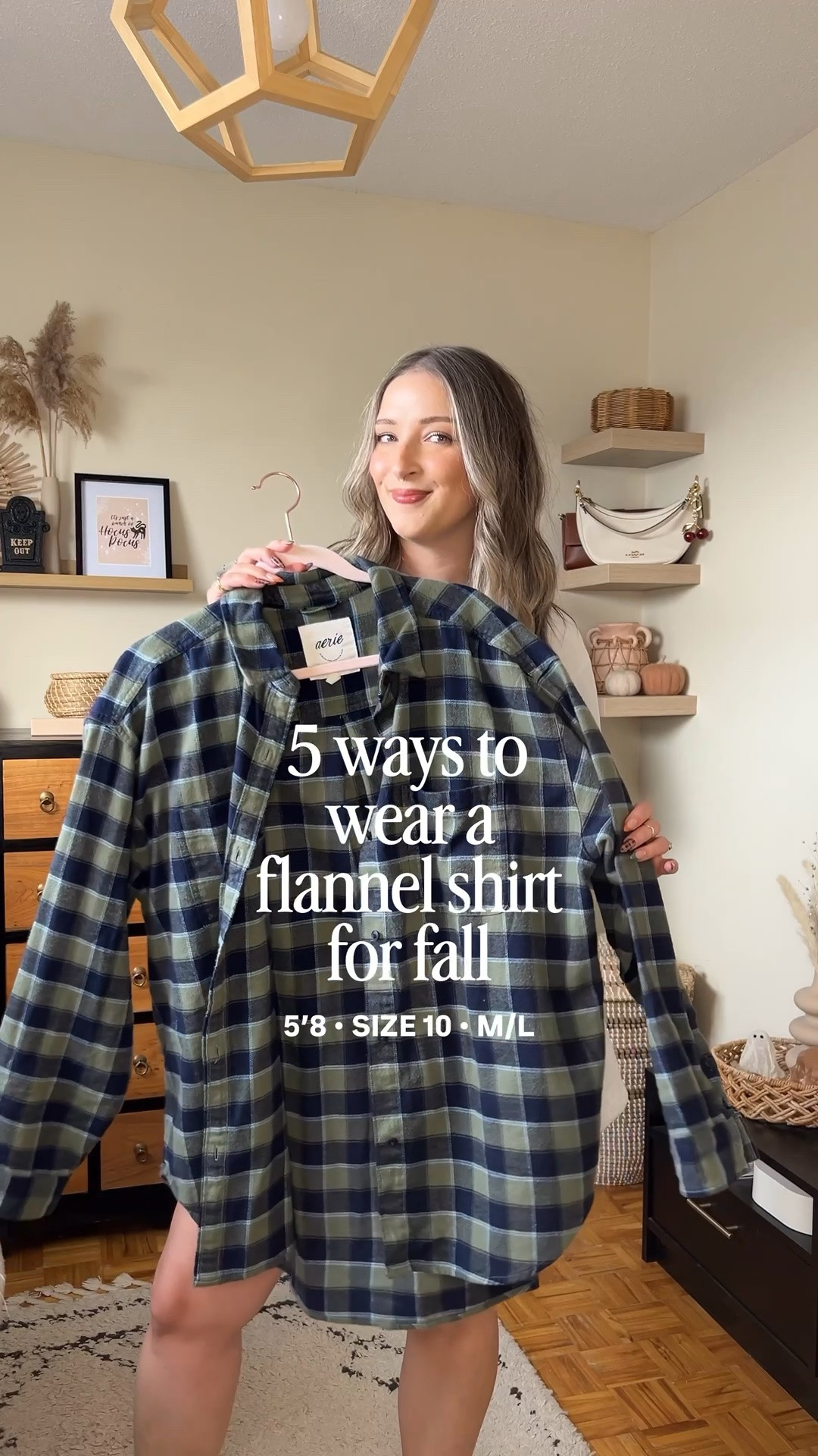 Fall outfits with a plaid flannel shirt!
Flannel - size M
Black mini skirt - size L
White jeans - size 30
White tee - linked this year’s version
Wide leg jeans - sold out, linked similar
Black tank - size M
Leather jacket - size L
Grey tee - size L, Canadian link under “similar”