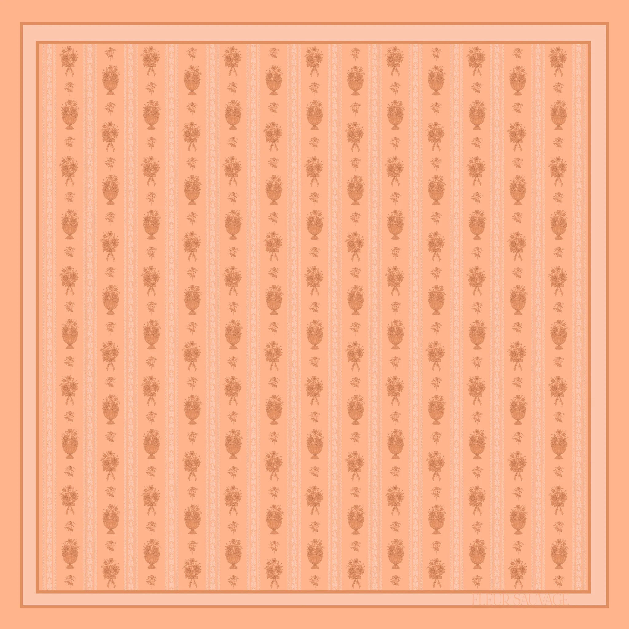 La Pêche Scarf 90 | Fleur Sauvage Design