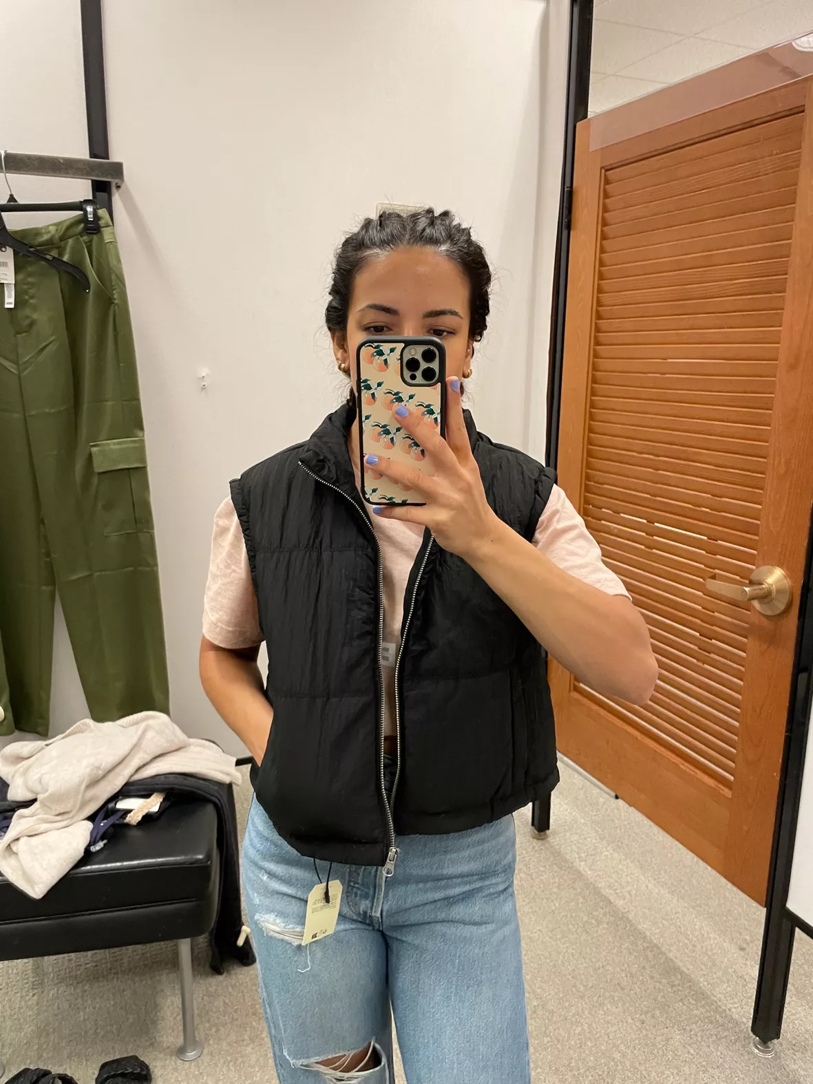 Cropped Puffer Vest curated on LTK