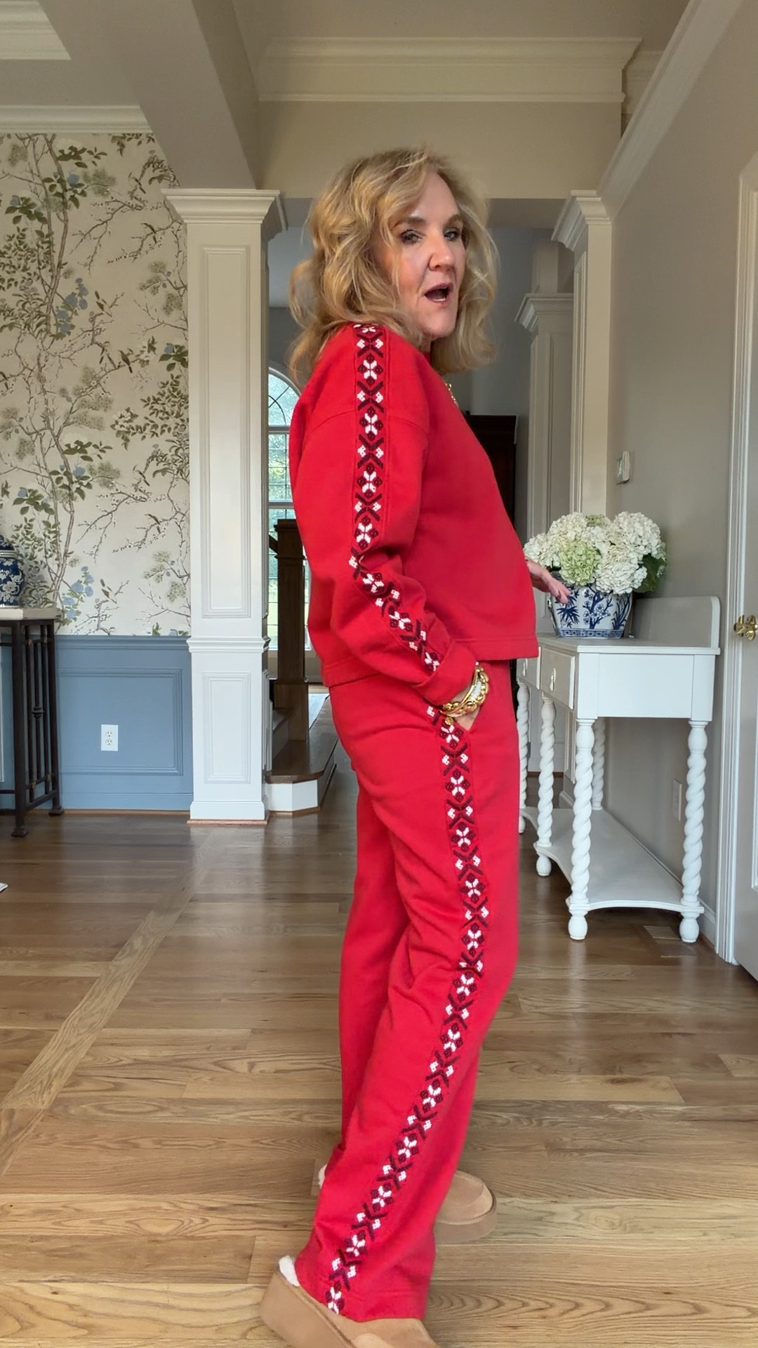 Red fleece size medium
Red fleece bottoms size small (the med petite was not avail when I ordered, might be now)
20% off my jewelry code NANETTE20

Cropped puffer vest size medium

#LTKFindsUnder100 #LTKOver40 #LTKSaleAlert

#LTKHoliday