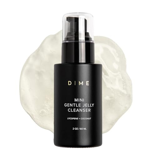 Dime Beauty Gentle Jelly Cleanser, Hydrating Facial Cleanser and Makeup Remover, Sensitive Skin Face Wash, Travel Size Face Wash 2 oz / 60 ml | Amazon (US)