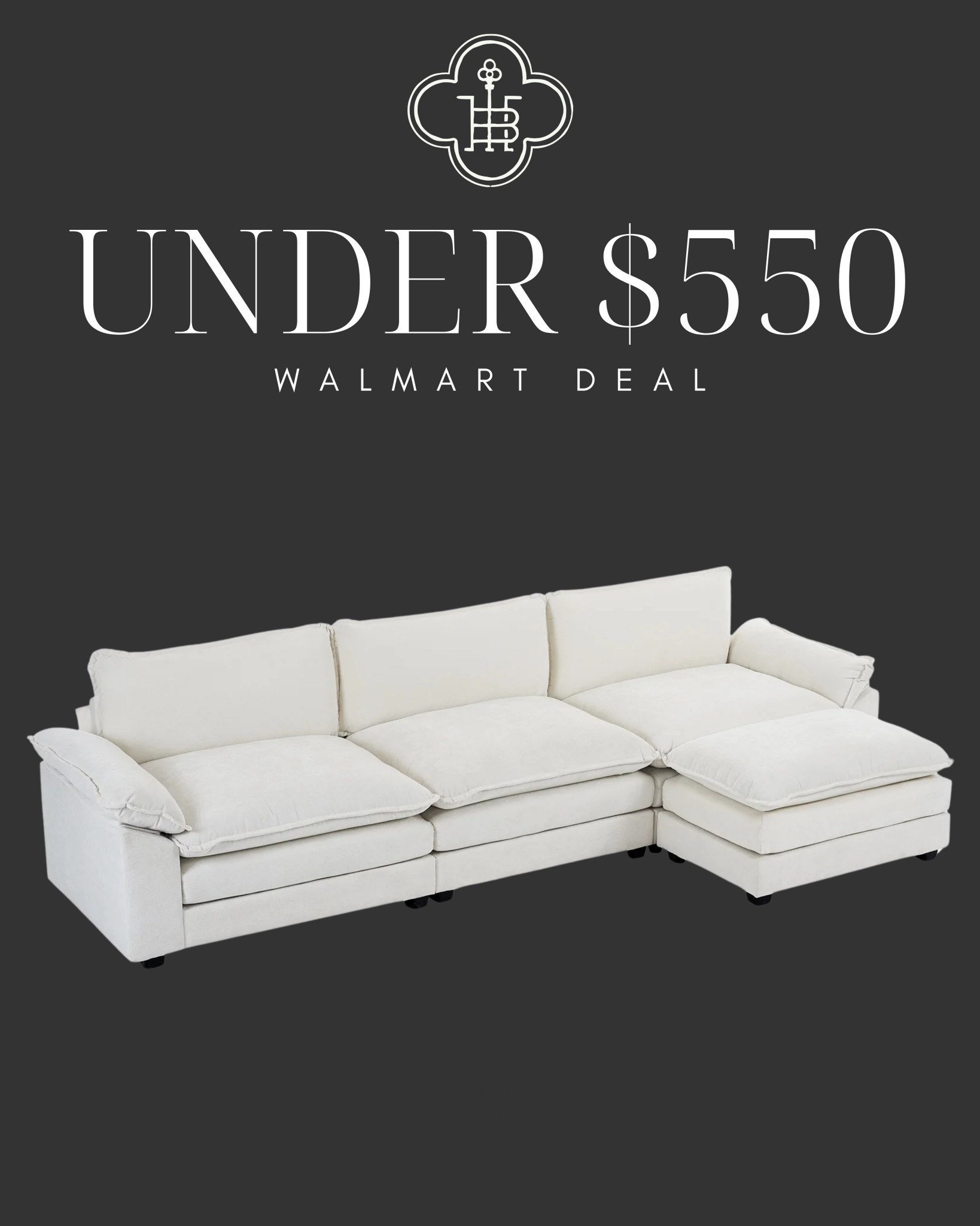 Can’t believe this sectional is under $550!!!

#LTKSaleAlert #LTKHome