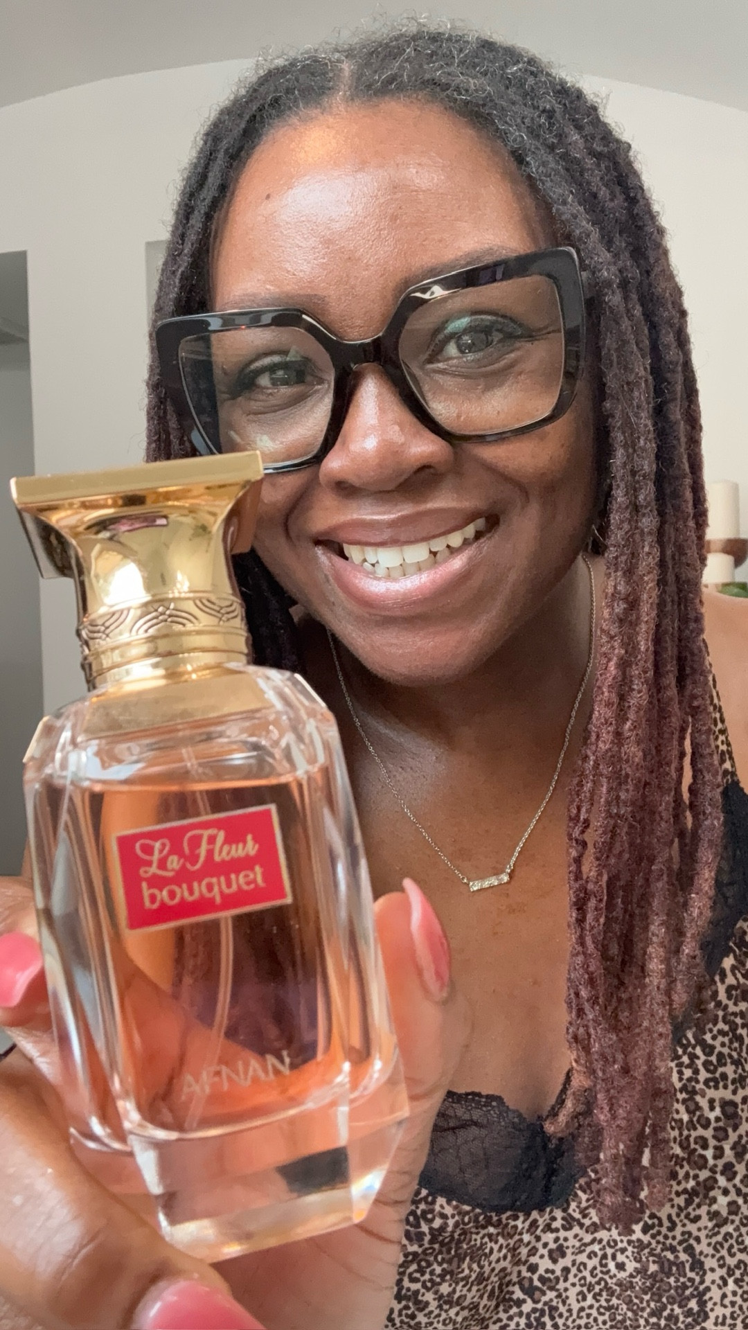 La Fleur Bouquet by Afnan is inspired by Ex Nihilio’s Fleur Narcotique which is a multi hundred dollar bottle of perfume that of course I love but don’t want to afford, lol. 

And now that I have this I am in no rush to do so lol. 

This is floral, sweet, elegant and super chic. 

You’ll feel like a class woman when you wear this and this bouquet line of perfumes lasts all dang day!!!!! 

Today I layered her up to smell like a juicy peach and a garden of sweet florals early in the spring and I am obsessed. 

If you like Fleur Narcotique but not the price tag get this, this is it and you won’t be disappointed I promise! 

I’ve linked here and what I layered her with below. 

#LTKBaby #LTKmorningroutine #LTKselfcare