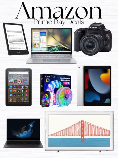 Amazon prime day deals, amazon sale, electronics, laptop, computer, camera, kindle, led lights, tablet, tv

#LTKsalealert #LTKxPrimeDay #LTKhome