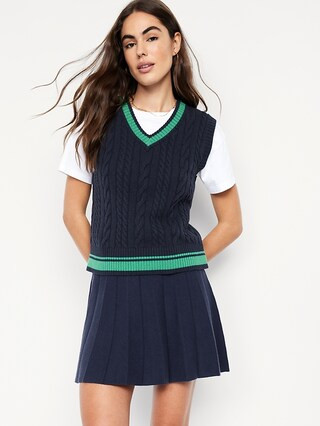 SoSoft Lite Pleated Sweater Skirt | Old Navy (US)