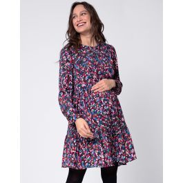Floral Tiered Maternity & Nursing Dress | Seraphine 