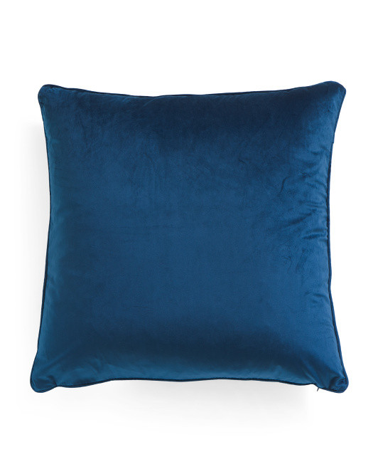 24x24 Oversized Luxury Velvet Pillow | TJ Maxx