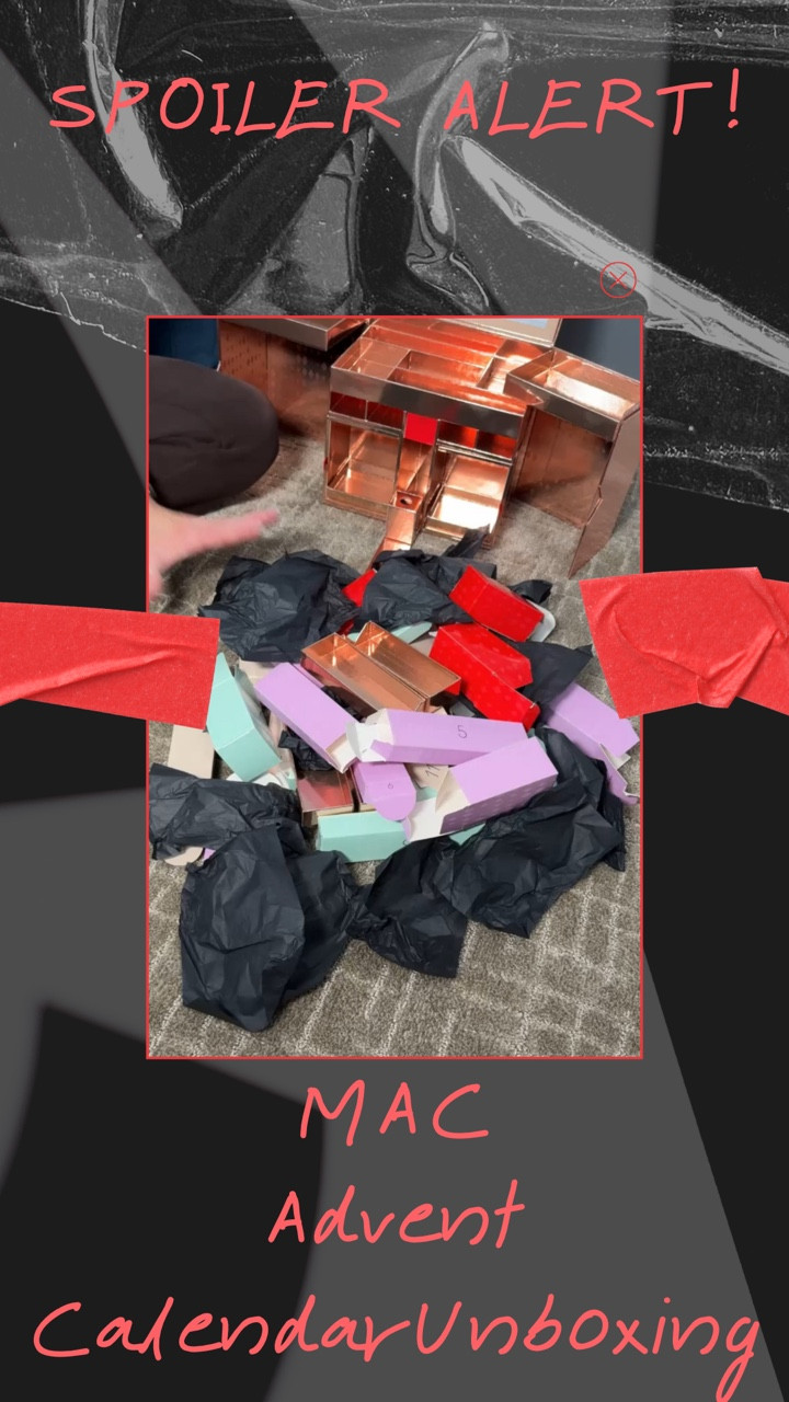 You voted…and I listened! 😃
Honestly, I can’t believe I waited two days. 
So here we are — every single day of the MAC Cosmetics Advent Calendar unboxed! 

Thank you so much to @maccosmeticscanada for this beautiful gift! 

Which product would you be most? 
@maccosmetics

#LTKholiday #LTKcanada #LTKbeauty