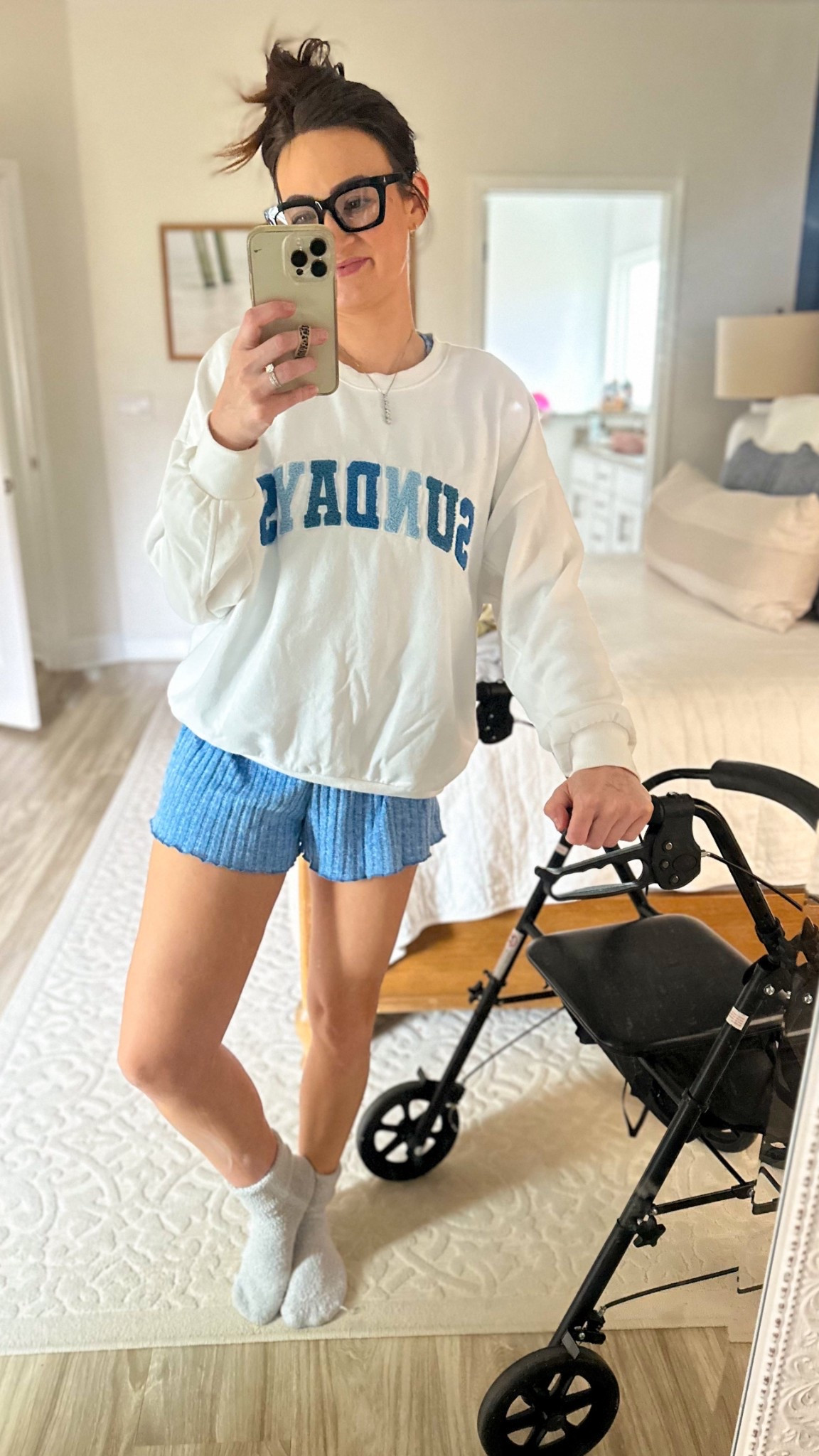This Sunday cozy set is SO SOFT! Wearing small in everything except bra, wearing a medium in bra. Perfect after church lounge outfit to get cozy or pair with casual cuffed or boyfriend jeans.

#LTKPetite #LTKTravel #LTKFamily