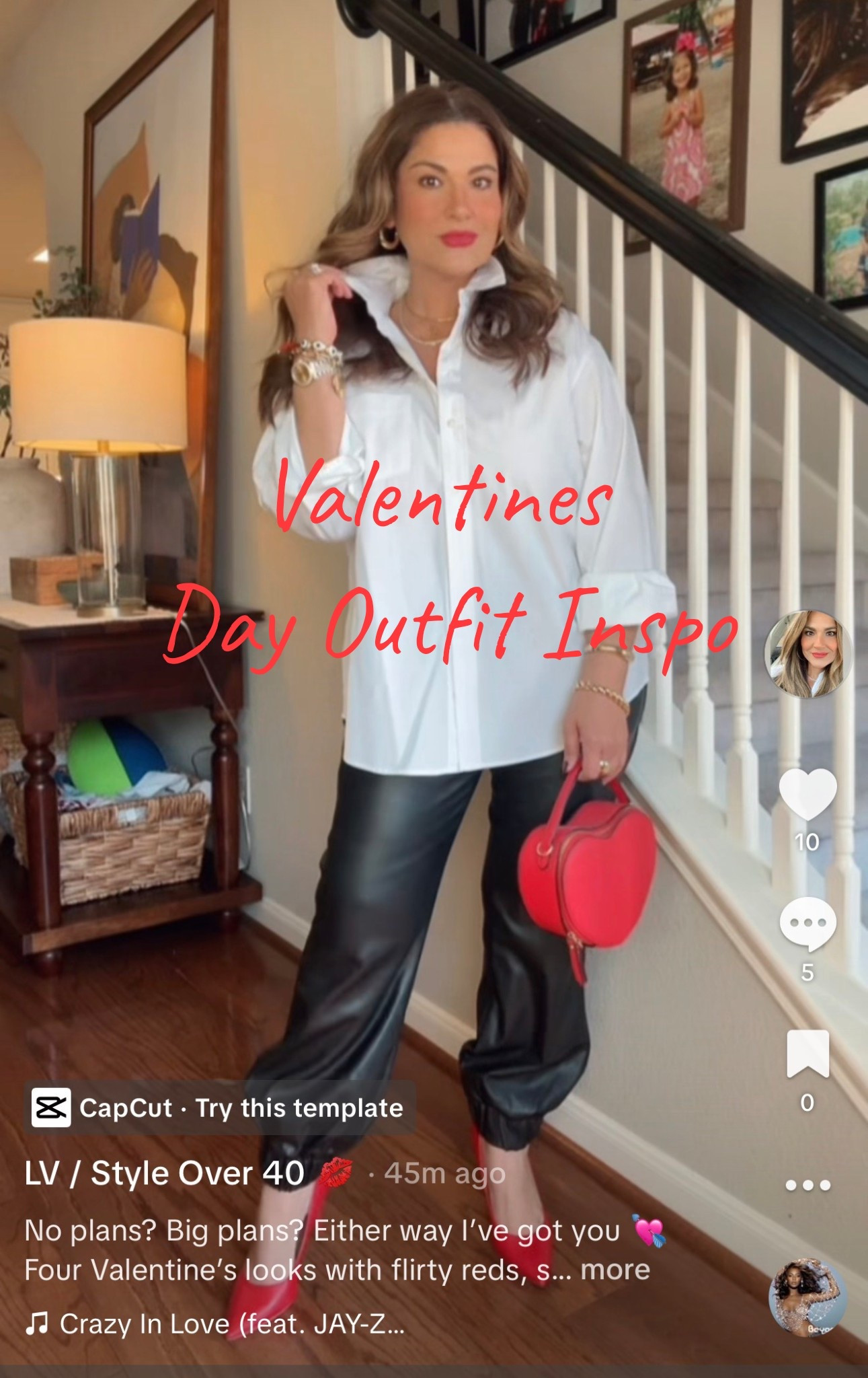 No plans? Big plans? Either way I’ve got you 💘 Four Valentine’s looks with flirty reds, sweet hearts, edgy leather, and girly pink bows 🎀 Perfect for happy hour, date night, or just feeling cute 💃
#ValentinesOOTD #OutfitInspiration #EverydayStyle #RomanticLooks #FashionOver40

#LTKMidsize #LTKOver40 #LTKValentine