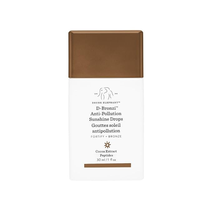 Drunk Elephant D-Bronzi Anti-Pollution Sunshine Serum Drops. Replenishing Face and Body Bronzing ... | Amazon (US)