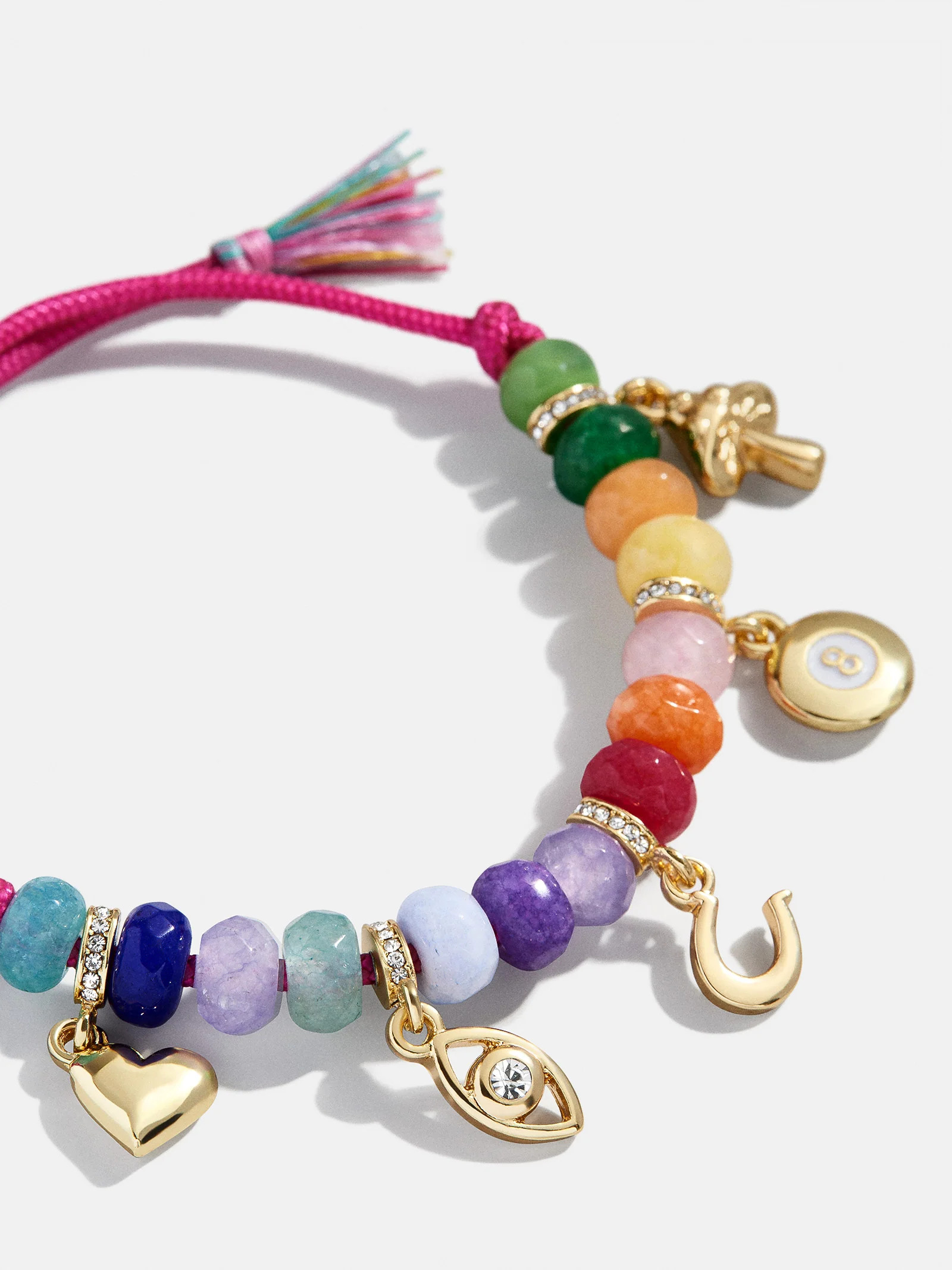 Riley Semi-Precious Charm Bracelet - Multi | BaubleBar