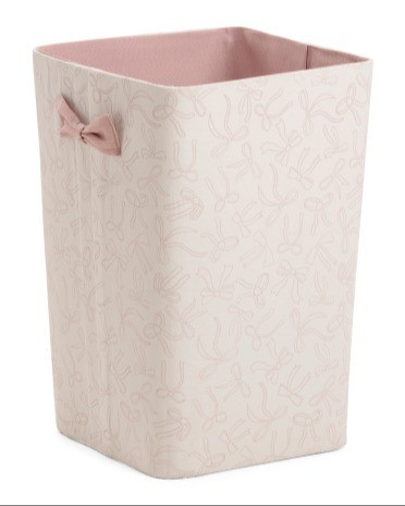 Fabric Laundry Hamper/Storage With PinkBow Handles

#LTKHome #LTKKids #LTKBump
