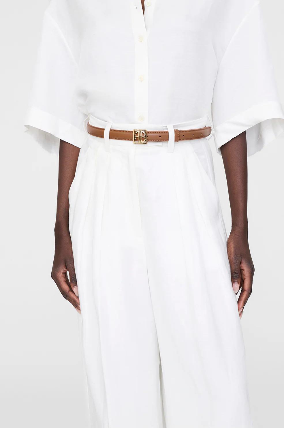 Monogram Belt | Anine Bing