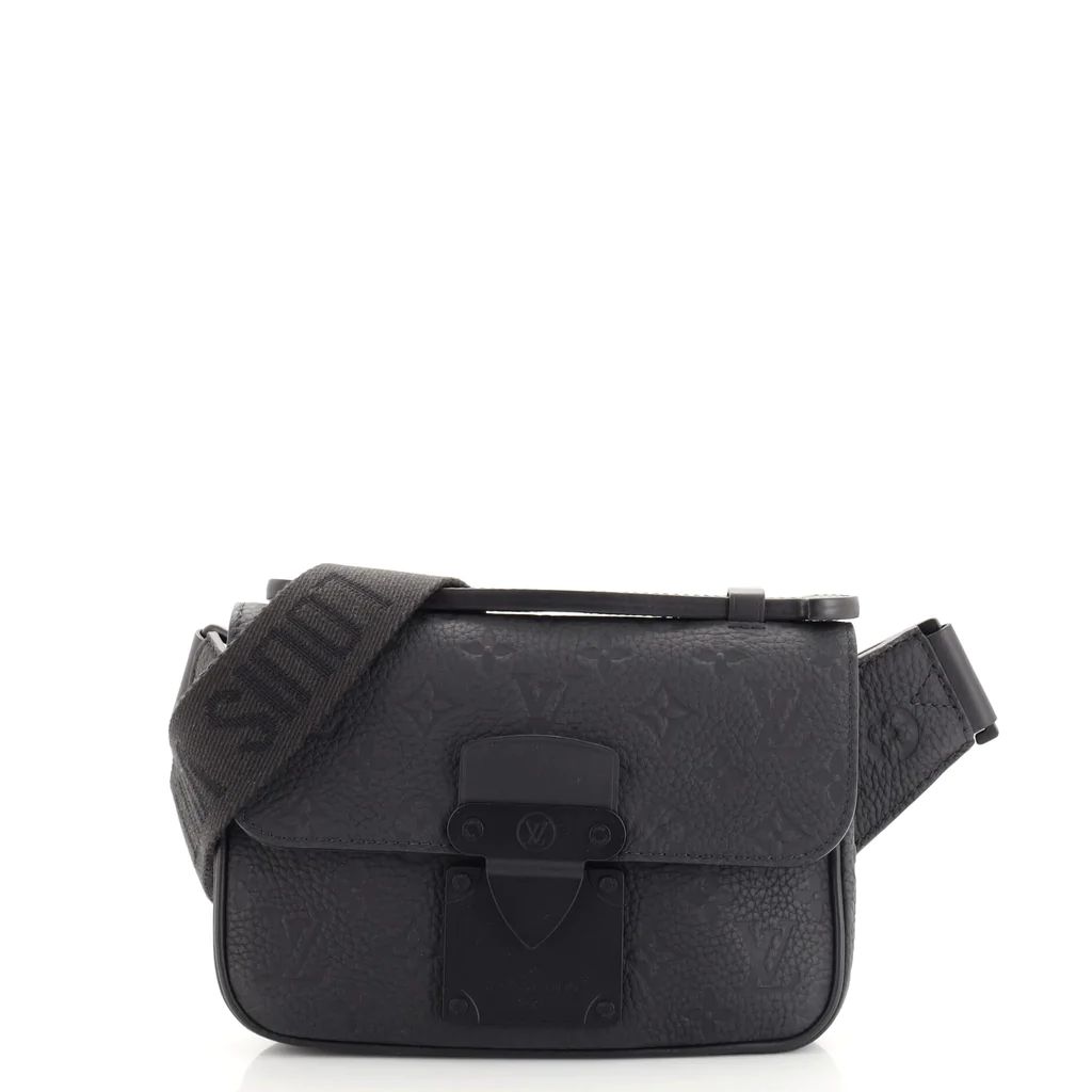S Lock Sling Bag Monogram Taurillon Leather | Rebag