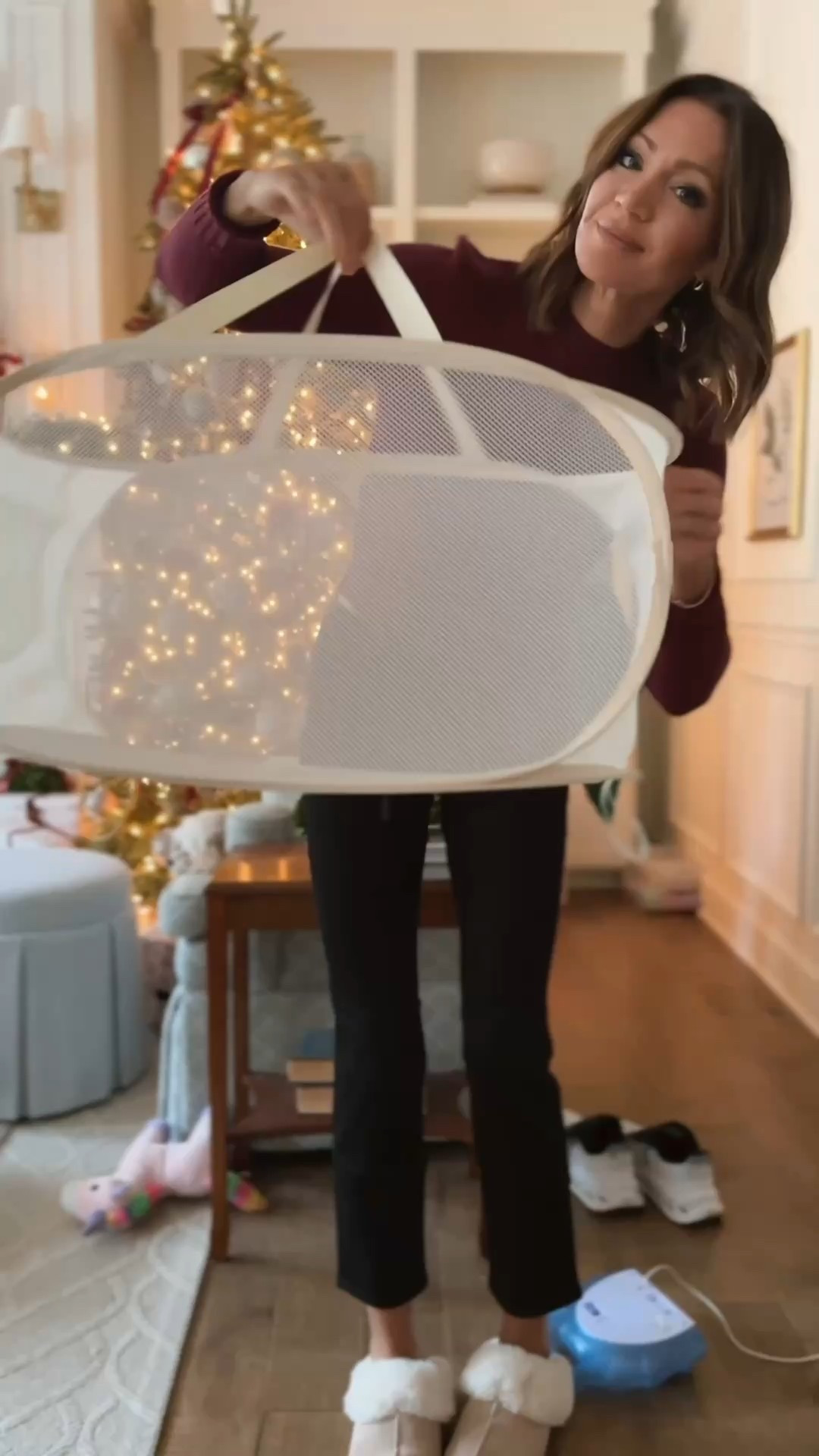 This set of four baskets has saved my sanity so many times. I keep one upstairs, one downstairs, and one in my car. Set the timer for ten minutes and fill it up! Immediate gratification of having a straightened up space and then it’s more efficient to talk around and put everything in its place! 