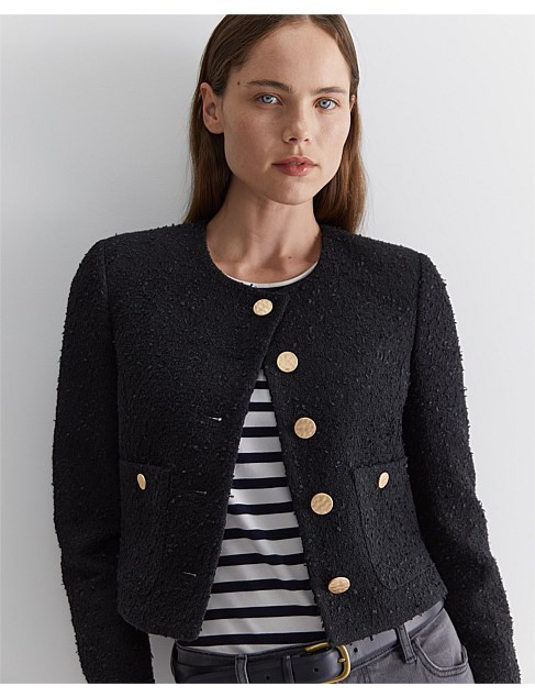 Sportscraft Samah Boucle Jacket | David Jones | David Jones (Australia & New Zealand)