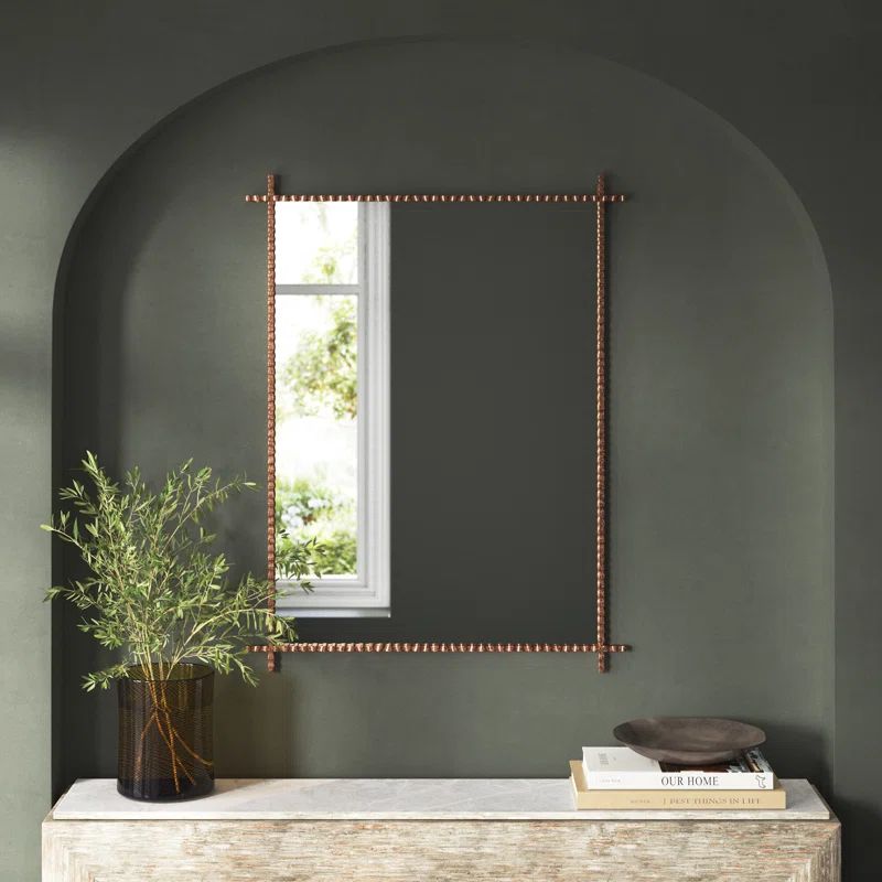 Joss & Main Jareth Wood Rectangle Wall Mirror & Reviews | Wayfair | Wayfair North America