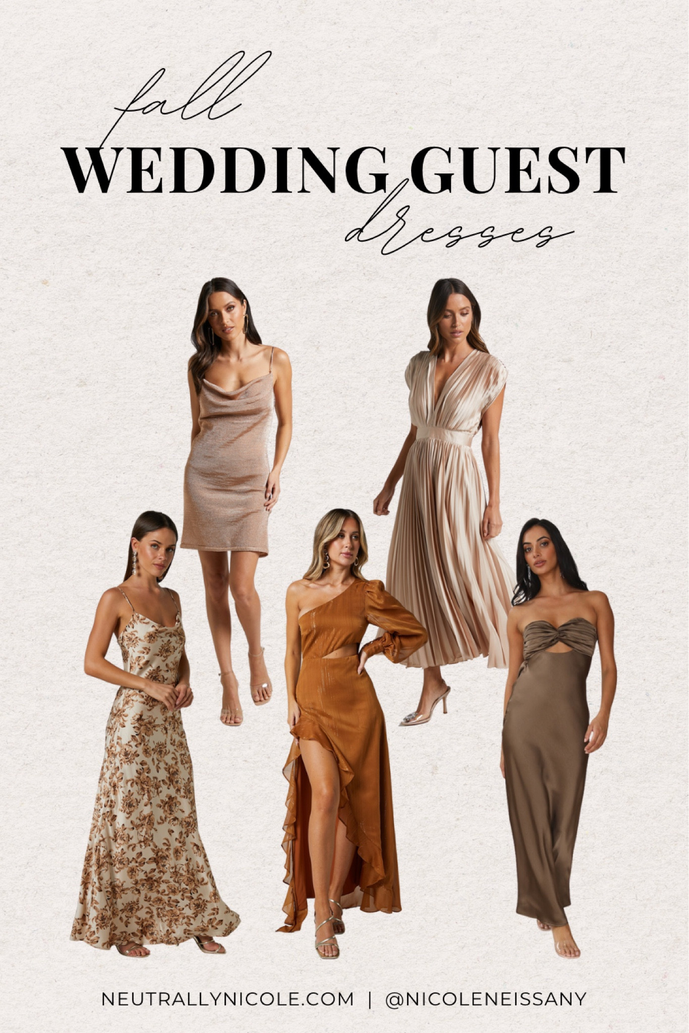 brown floral dress wedding guest nicoleneissany on LTK Size:M (10-12) and elegant evening occasions. Best Of Sale APD US FP Little Black Dress By