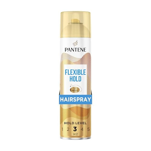 Pantene Alcohol-Free Hairspray Level 3, Flexible Hold, 14 oz | Amazon (US)