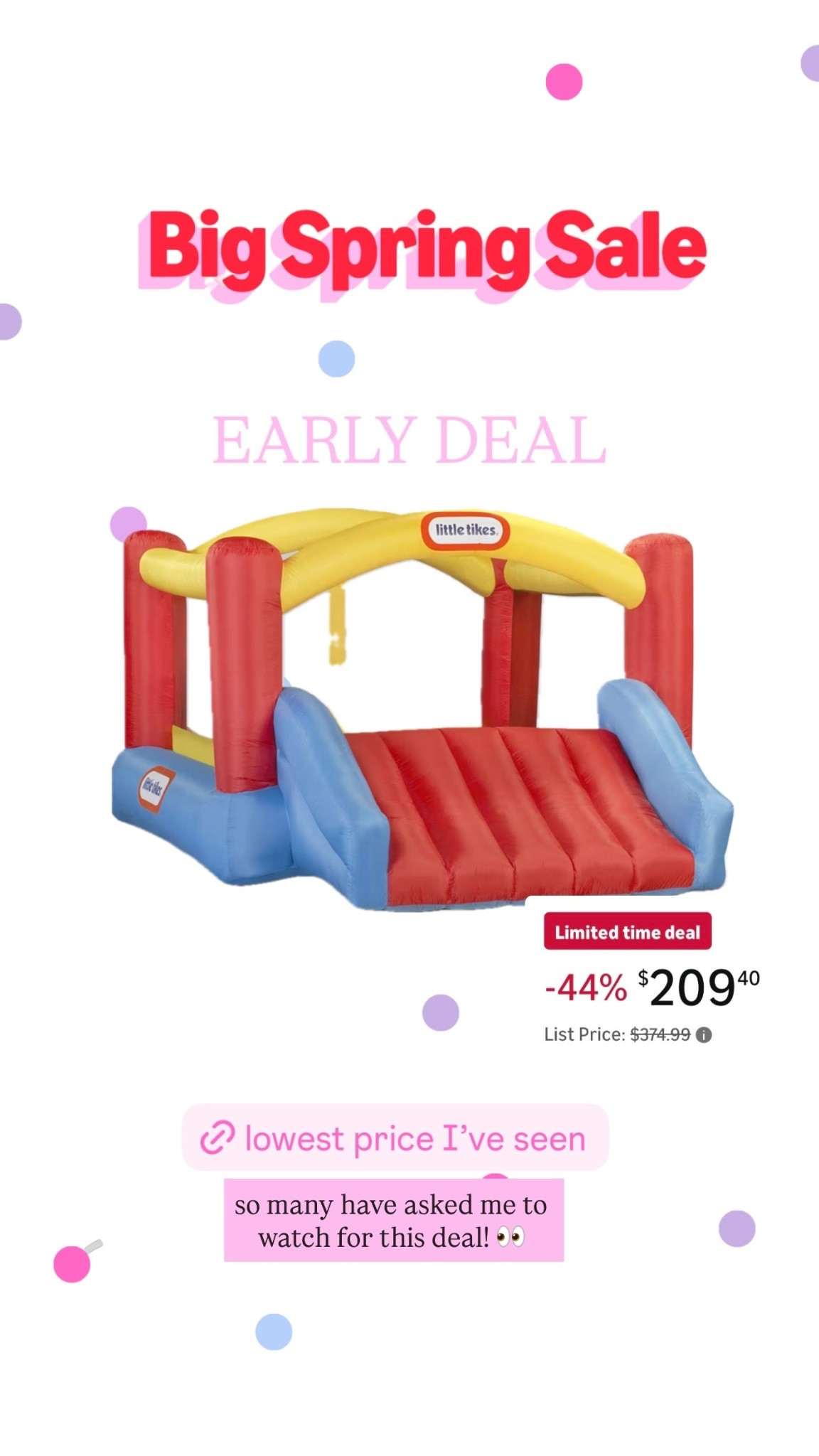 EARLY DEAL  so many have asked me to watch for this deal! 👀 

 #LTKSeasonal #LTKSaleAlert #LTKKids