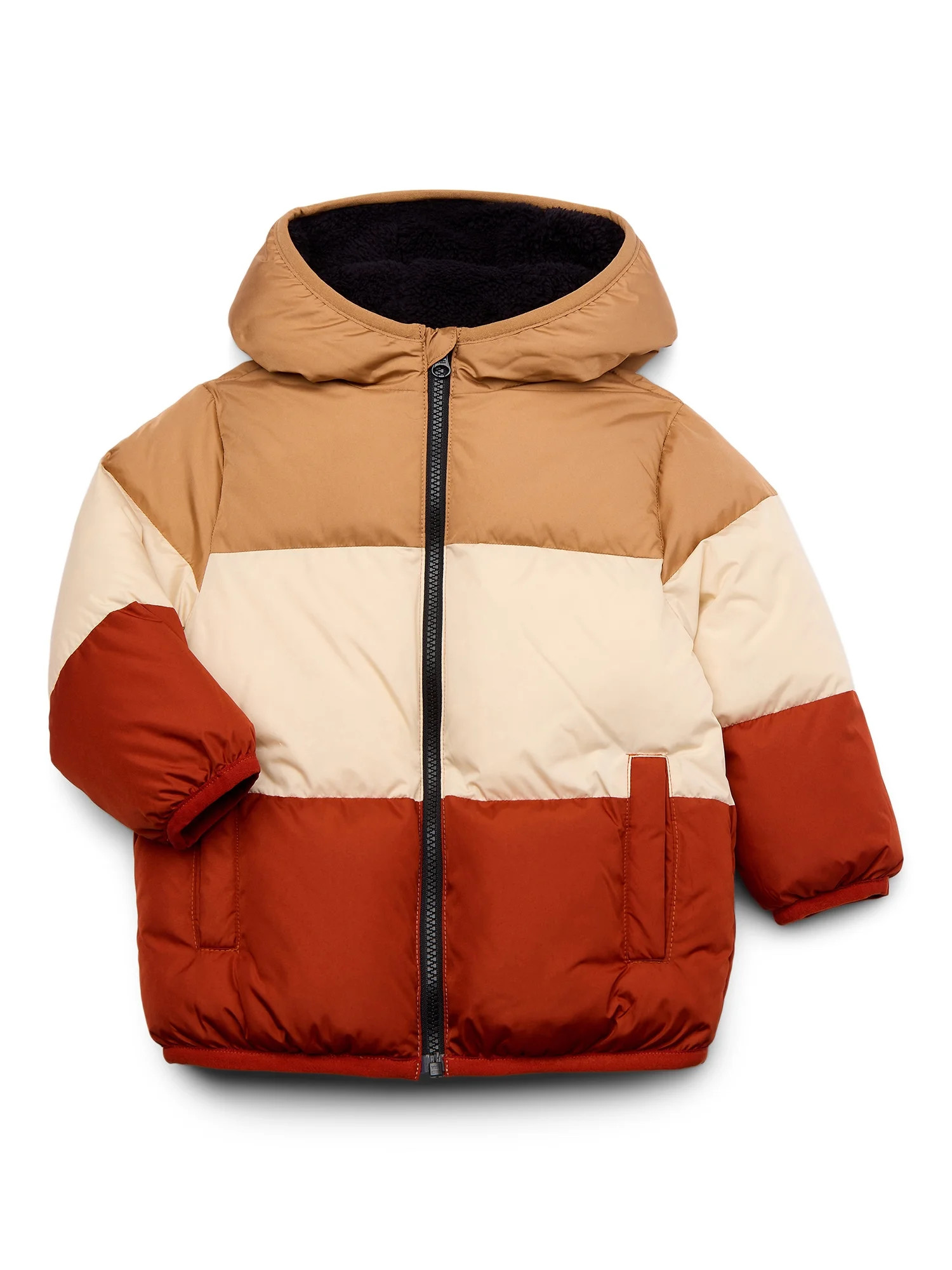 Swiss Tech Toddler Heavyweight Puffer Jacket, Size 12M-5T - Walmart.com | Walmart (US)