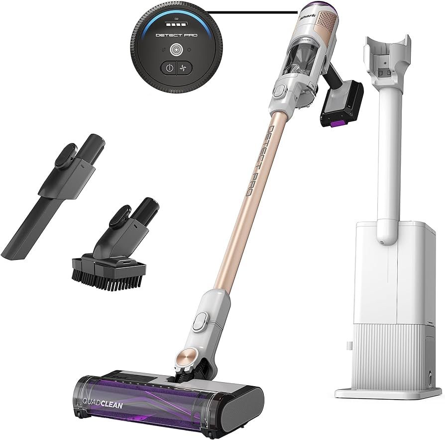 Shark IW3511 Detect Pro Auto-Empty System, Cordless Vacuum with HEPA filter, QuadClean Multi-Surf... | Amazon (US)