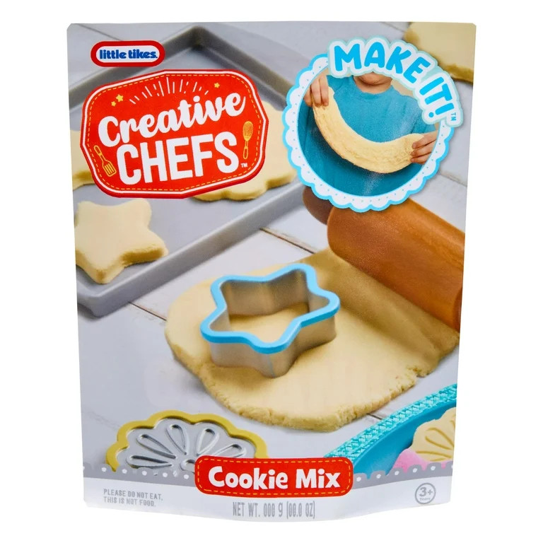 Creative Chefs Organic Cookie Mix with Make-It Mix Play Sand, Ages 3+ | Walmart (US)