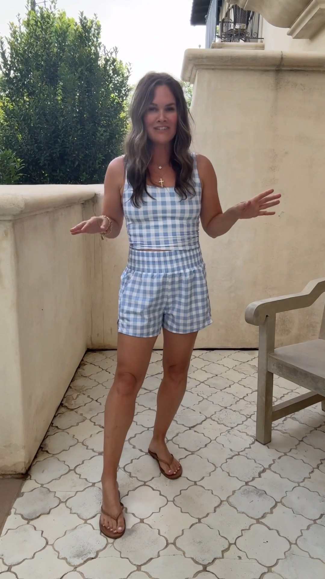 This is the cutest summer set! The tank has a built-in bra, and there’s a biker shorts version I linked too. Perfect for all the summer activities!

#LTKmomlife #LTKootd #LTKActive