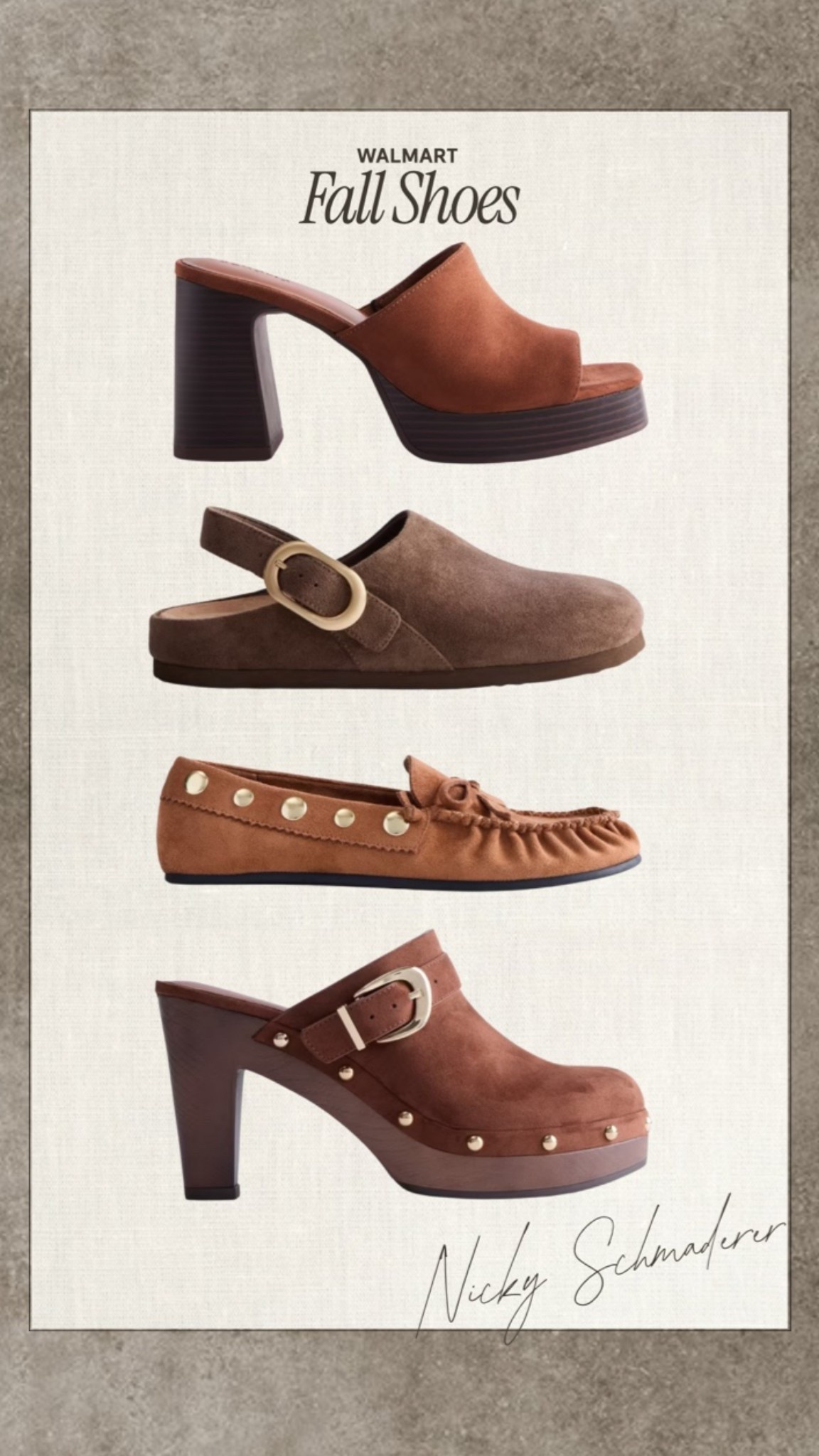 Walmart fall shoes // under $40 shoes 

Walmart fashion

#LTKootd #LTKSeasonal #LTKWorkwear