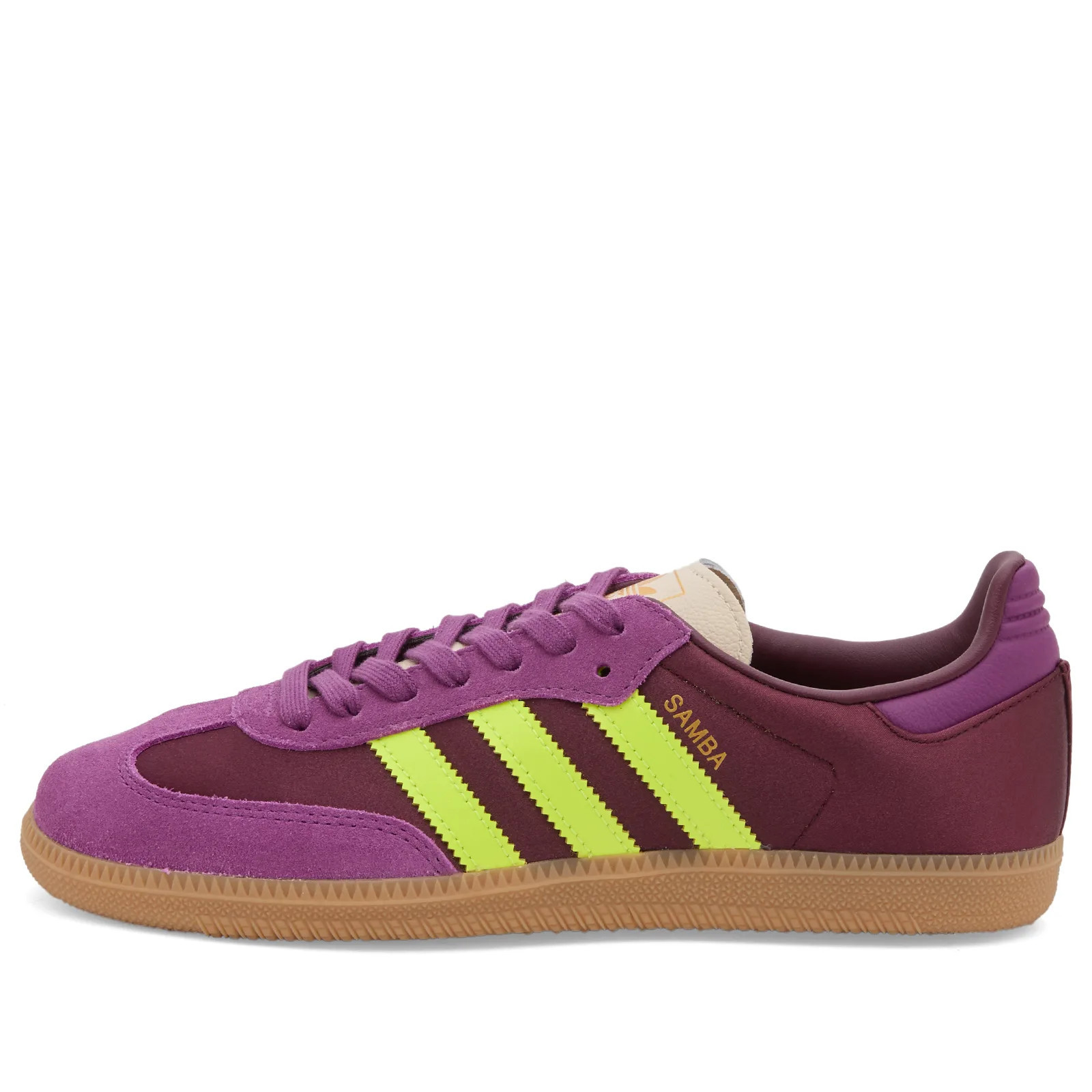 Adidas Women's Samba OG W in Maroon/Rich Mauve, Size UK 4.5 | END. Clothing