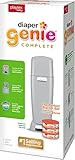 Playtex Baby Diaper Genie Complete New Diaper Pail, with 3 Max Fresh Diaper Pail Refills, Grey, Amaz | Amazon (US)