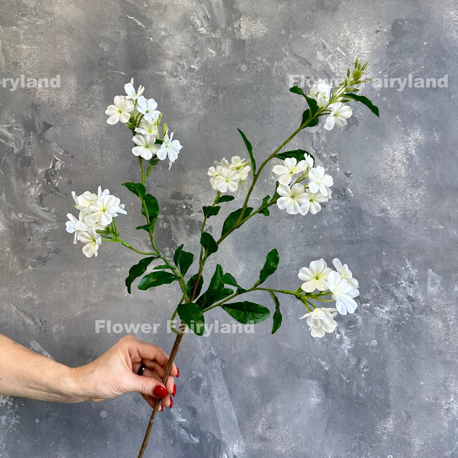 Faux Plumbago Auriculata Bouquet | High Quality Artificial Flower | DIY | Centerpieces | Wedding/... | Etsy (US)