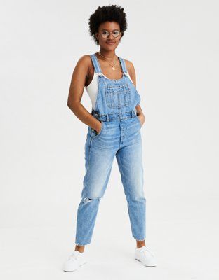 '90s Boyfriend Denim Overall | American Eagle Outfitters (US & CA)