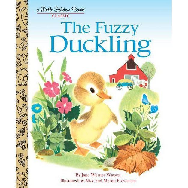 The Fuzzy Duckling - (Little Golden Book) - by Jane Werner Watson (Hardcover) | Target