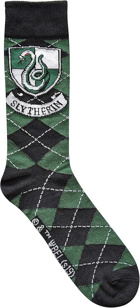 Harry Potter Argyle Men's Crew Socks | Amazon (US)