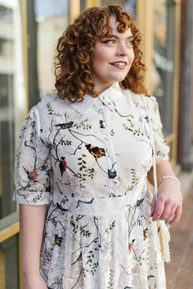 Delaney Dress in White | Ivy City Co